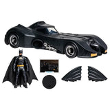 DC MULTIVERSE 7IN BATMAN 1989 WITH BATMOBILE (GOLD LABEL)