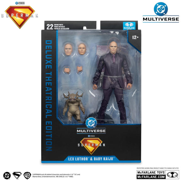 DC MULTIVERSE 7 INCH ACTION FIGURE - DELUXE LEX LUTHOR (MOVIE 2025)