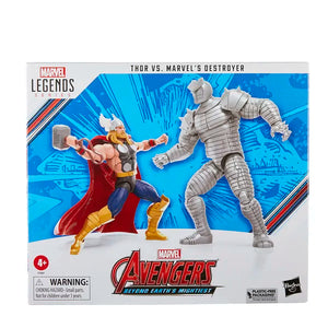 MARVEL LEGENDS 6IN GREY THOR AND DESTROYER AF