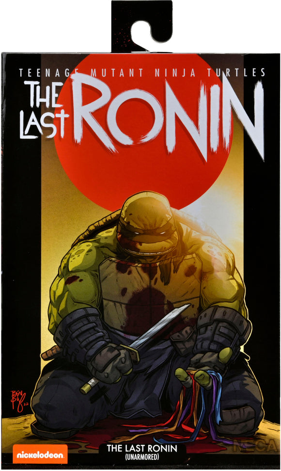 NECA Teenage Mutant Ninja Turtles Comic Book Ultimate The Last Ronin Unarmored 7” Figure