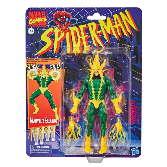 SPIDER-MAN VINTAGE ELECTRO 6IN AF