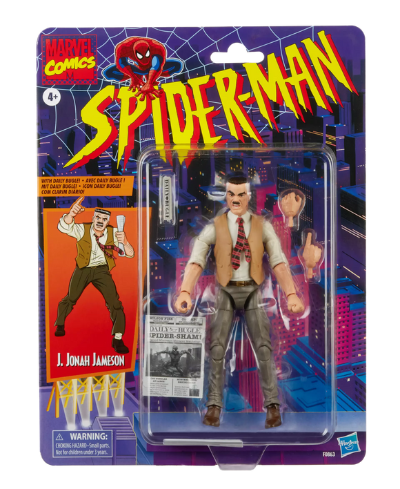 SPIDER-MAN VINTAGE 6IN J. JONAH JAMESON AF