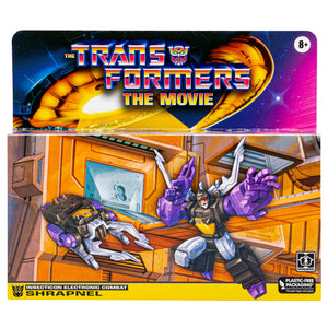 TRANSFORMERS RETRO THE TRANSFORMERS: THE MOVIE SHRAPNEL