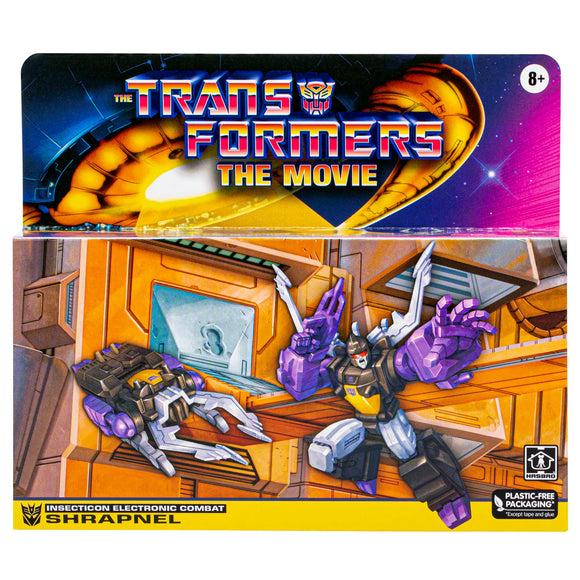 TRANSFORMERS RETRO THE TRANSFORMERS: THE MOVIE SHRAPNEL