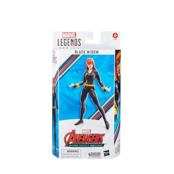 MARVEL LEGENDS 6IN BLACK WIDOW 60TH ANN AF
