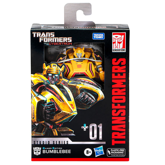 TRANSFORMERS GEN STUDIO DLX WFC GAMER ED BUMBLEBEE AF