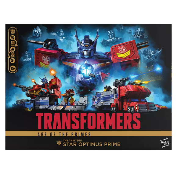 TRANSFORMERS AOP TITAN THE THIRTEEN STAR OPTIMUS PRIME AF