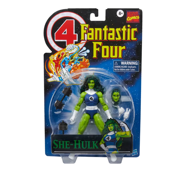 MARVEL LEGENDS 6IN FANTASTIC FOUR RETRO SHE HULK AF
