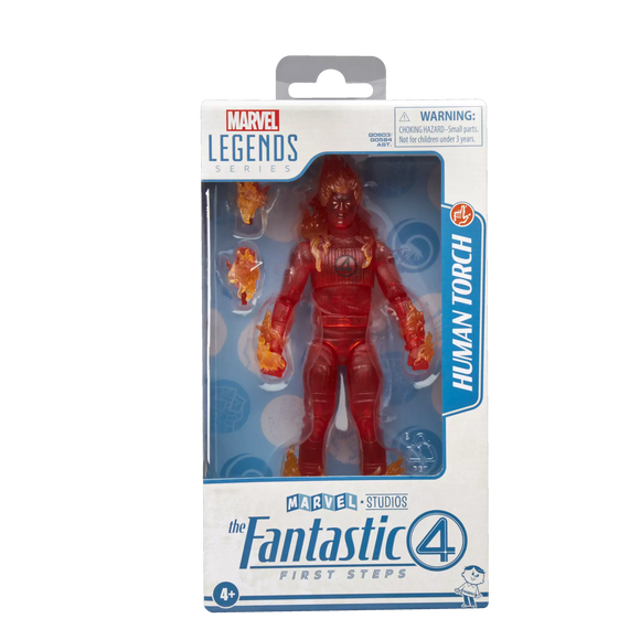MARVEL LEGENDS 6IN FF MOVIE HUMAN TORCH AF