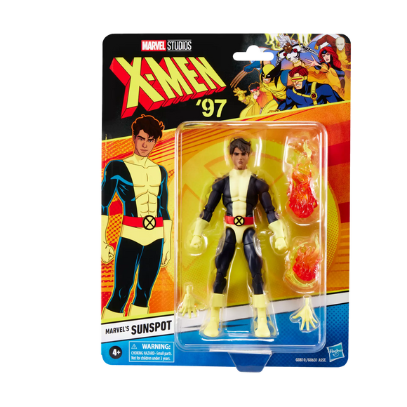 MARVEL LEGENDS 6IN SUNSPOT AF