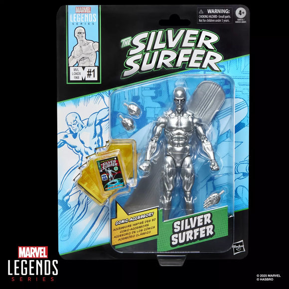 MARVEL LEGENDS 6IN SILVER SURFER AF