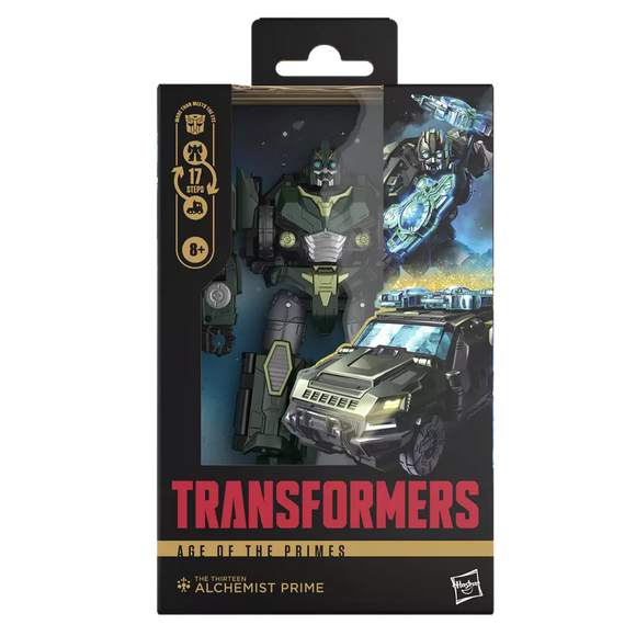 TRANSFORMERS AOP DLX ALCHEMIST PRIME AF