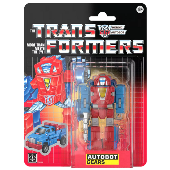 TRANSFORMERS G1 RETRO GEARS AF