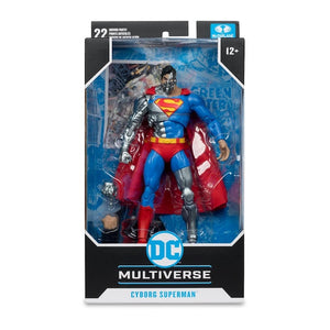DC MULTIVERSE 7IN CYBORG SUPERMAN (RETURN OF SUPERMAN) AF
