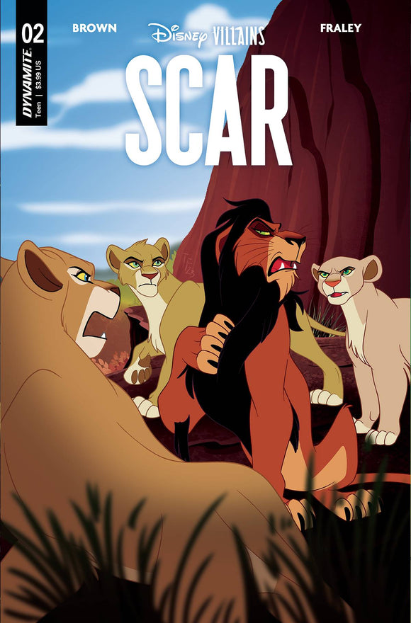 DISNEY VILLAINS SCAR #2 CVR B FORSTNER