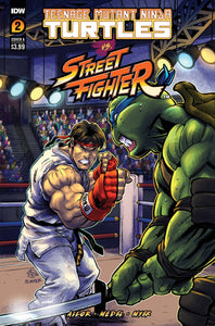TMNT VS STREET FIGHTER #2 (OF 5) CVR A MEDEL