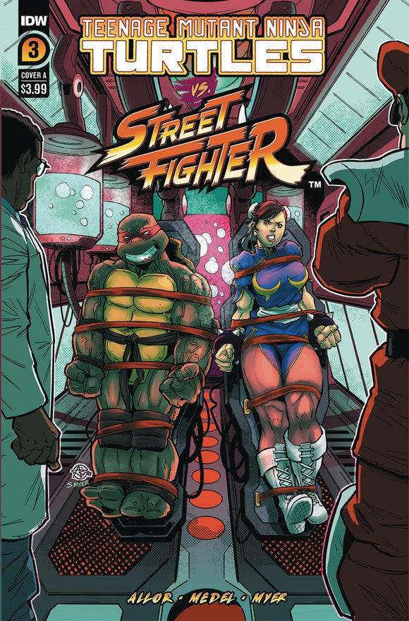 TMNT VS STREET FIGHTER #3 (OF 5) CVR A MEDEL