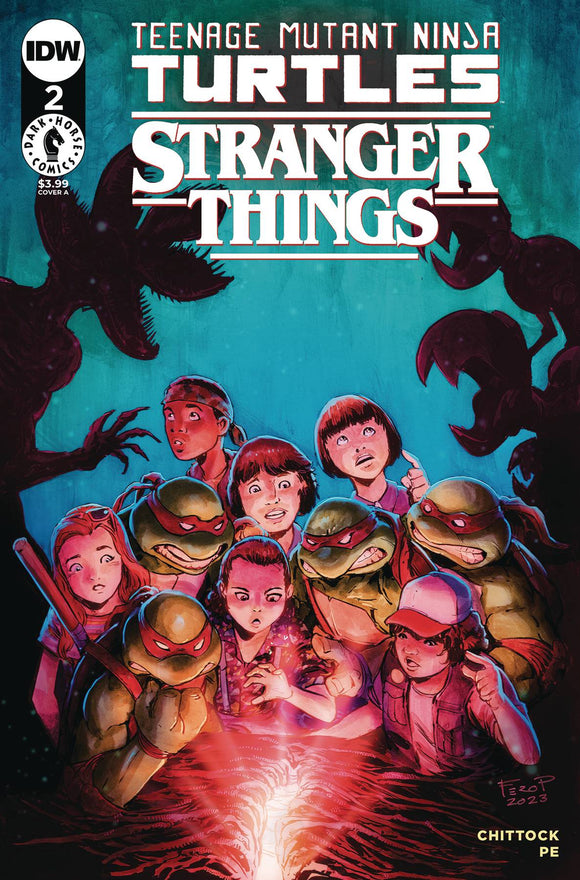 TMNT X STRANGER THINGS #2 CVR A PE