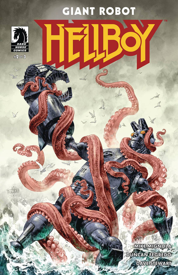 GIANT ROBOT HELLBOY #2 CVR A FEGREDO