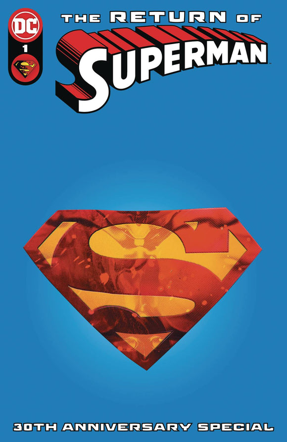 RETURN OF SUPERMAN 30TH ANNIVERSARY SPECIAL #1 OS CVR B DCUT