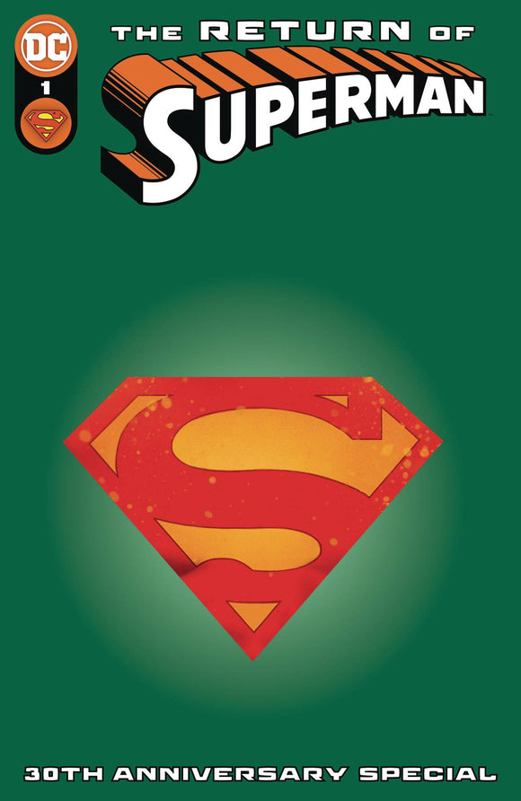 RETURN OF SUPERMAN 30TH ANNIVERSARY SPECIAL #1 OS CVR E DCUT