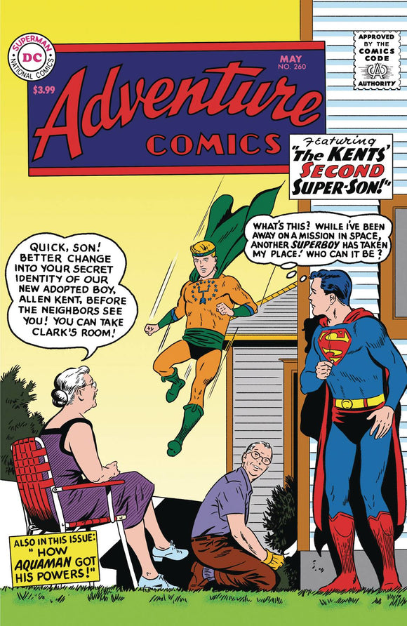 ADVENTURE COMICS #260 FACSIMILE EDITION CVR A SWAN KAYE