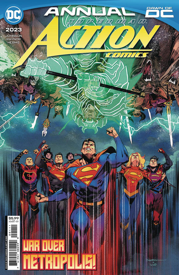 ACTION COMICS 2023 ANNUAL #1 OS CVR A RAFA SANDOVAL