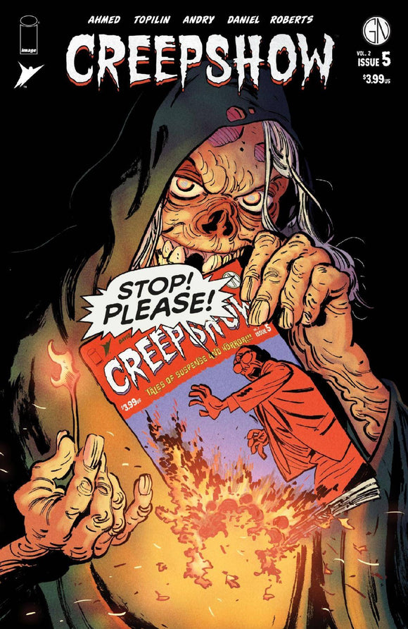 CREEPSHOW VOL 2 #5 (OF 5) CVR B TOPLIN
