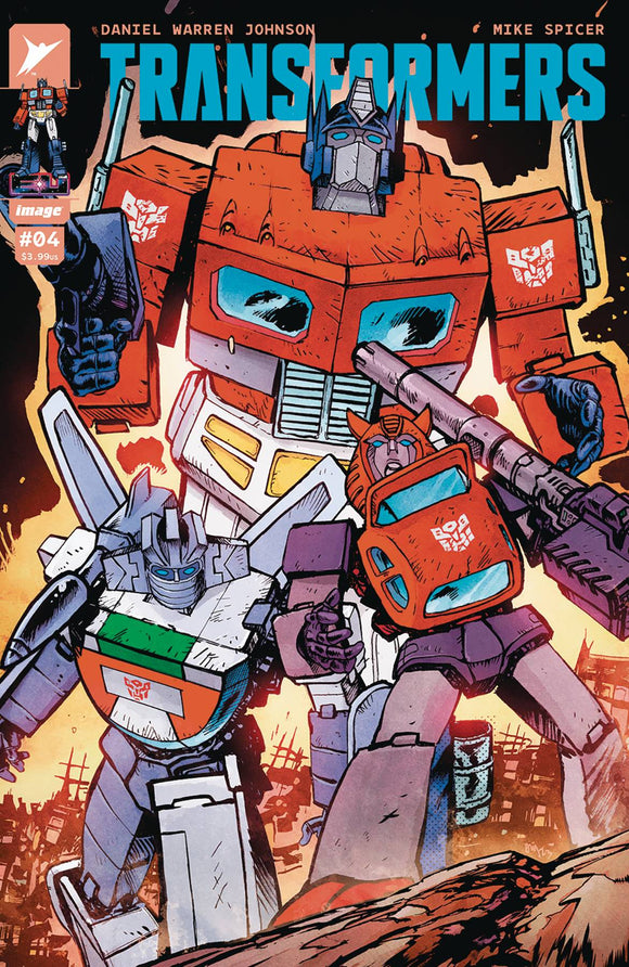 TRANSFORMERS #4 CVR A JOHNSON & SPICER