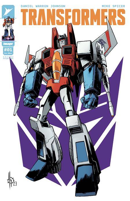 TRANSFORMERS #1 CVR B 2ND PTG HOWARD