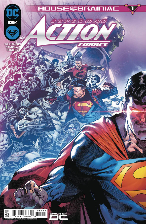 ACTION COMICS #1064 CVR A RAFA SANDOVAL CONNECTING