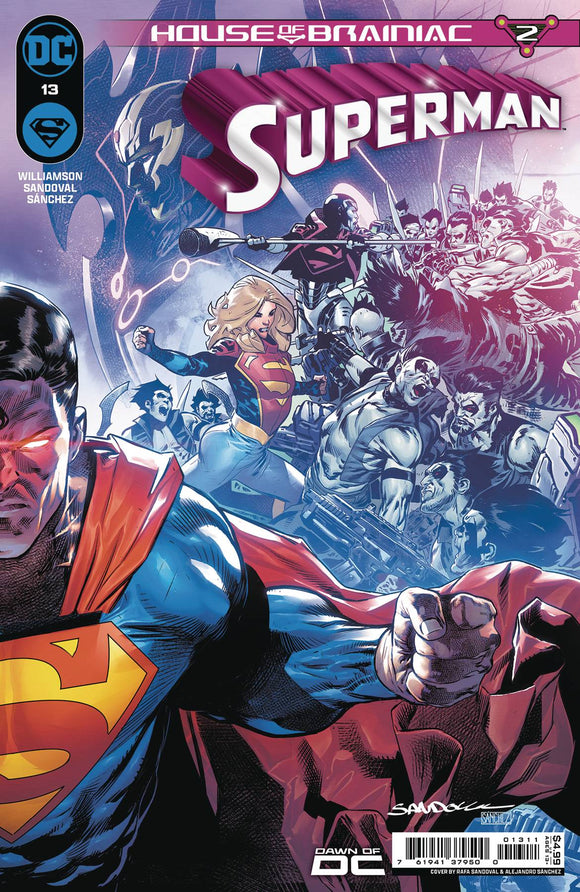 SUPERMAN #13 CVR A RAFA SANDOVAL CONNECTING