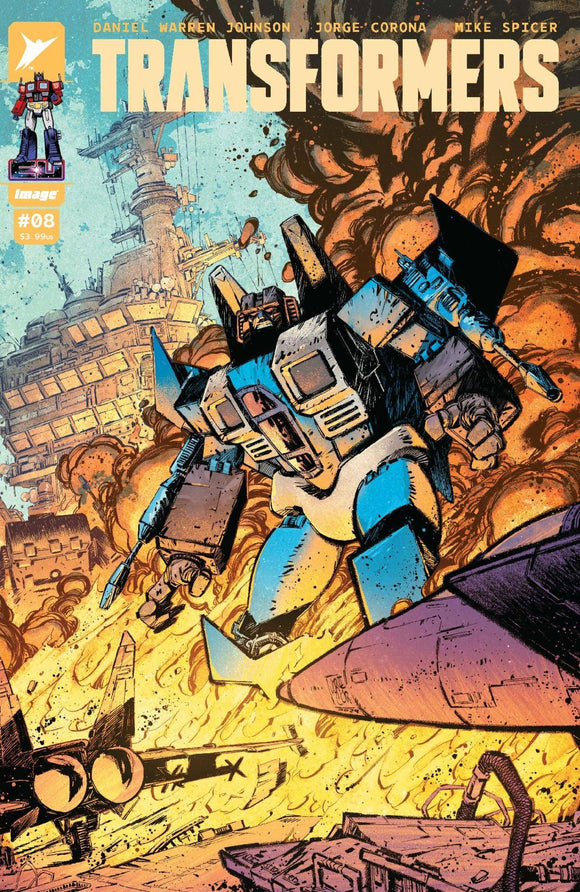 TRANSFORMERS #8 CVR B CORONA & SPICER