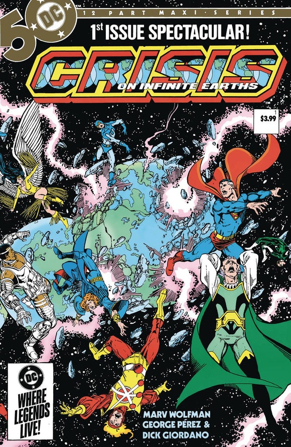 CRISIS INFINITE EARTHS #1 (OF 12) FACS-ED CVR A PEREZ