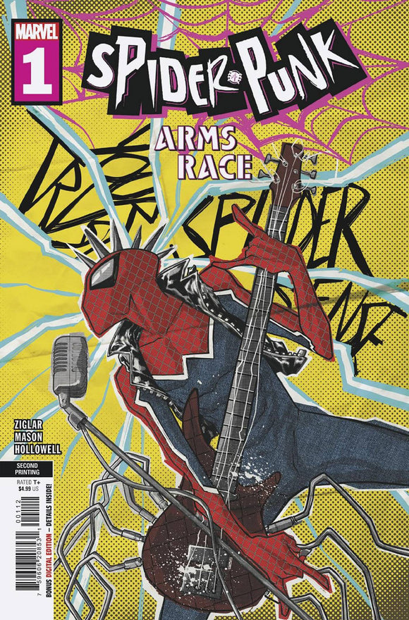 SPIDER-PUNK ARMS RACE #1 2ND PTG DAVID BALDEON VAR