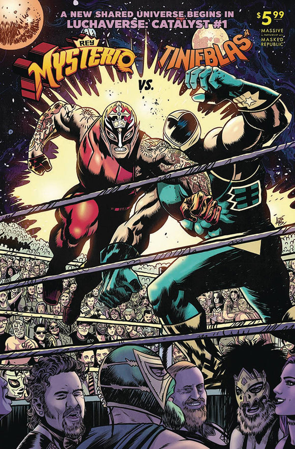 LUCHAVERSE #1 CATALYST CVR D SUPERMAN V ALI HOMAGE