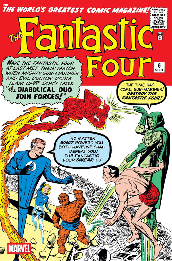 FANTASTIC FOUR #6 FACSIMILE ED
