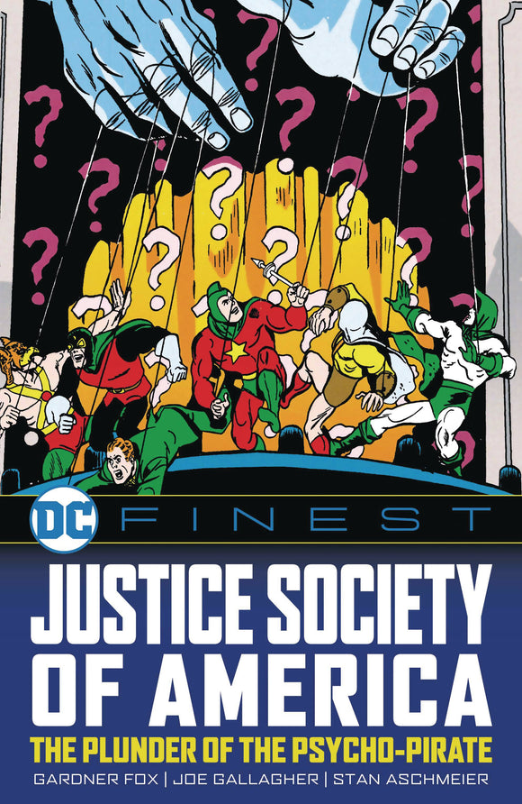 DC FINEST JUSTICE SOCIETY AMERICA PLUNDER PSYCHO-PIRATE TP