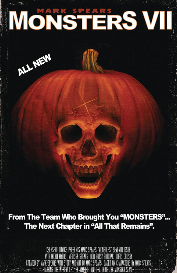 MARK SPEARS MONSTERS #7 CVR C HALLOWEEN II HOMAGE