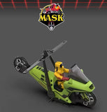 MASK CONDOR 5IN VEHICLE W/ CHOPPER 1/24 FIG TOY SET