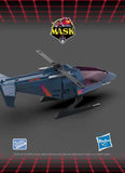MASK HIGH TECH HELICOPTER 14IN VEHICLE W/ 1/24 FIG TOY SET