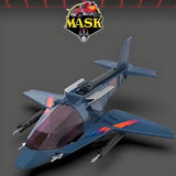 MASK HIGH TECH HELICOPTER 14IN VEHICLE W/ 1/24 FIG TOY SET