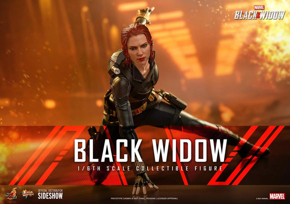 HOT TOYS BLACK WIDOW 1/6 SCALE BLACK WIDOW FIG