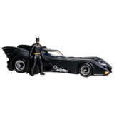 DC MULTIVERSE 7IN BATMAN 1989 WITH BATMOBILE (GOLD LABEL)