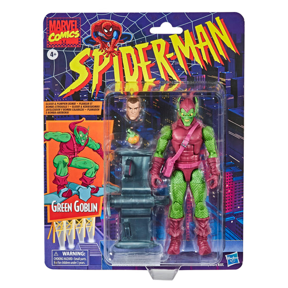 MARVEL LEGENDS 6IN VINTAGE GREEN GOBLIN 6IN AF (O/A)