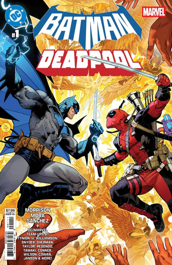DC MARVEL BATMAN DEADPOOL #1 CVR A DAN MORA