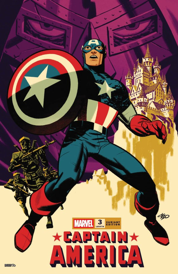 CAPTAIN AMERICA #3 MICHAEL CHO VAR