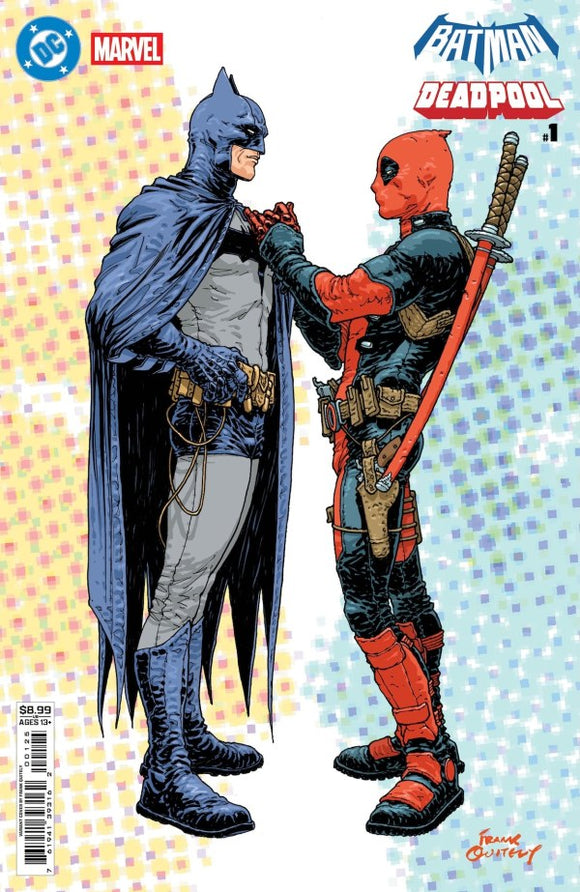 DC MARVEL BATMAN DEADPOOL #1 CVR N QUITELY BATMAN DEADPOOL