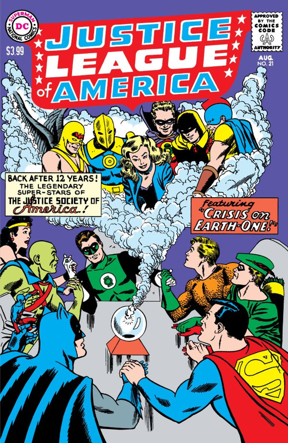 JUSTICE LEAGUE OF AMERICA #21 FACSIMILE CVR A MIKE SEKOWSKY