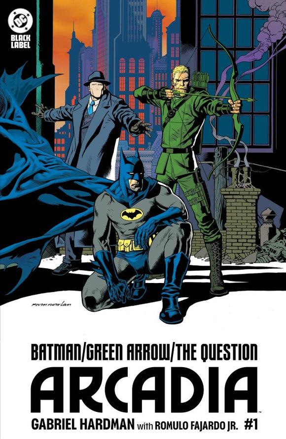 BATMAN GREEN ARROW QUESTION ARCADIA #1 (OF 4) CVR B NOWLAN